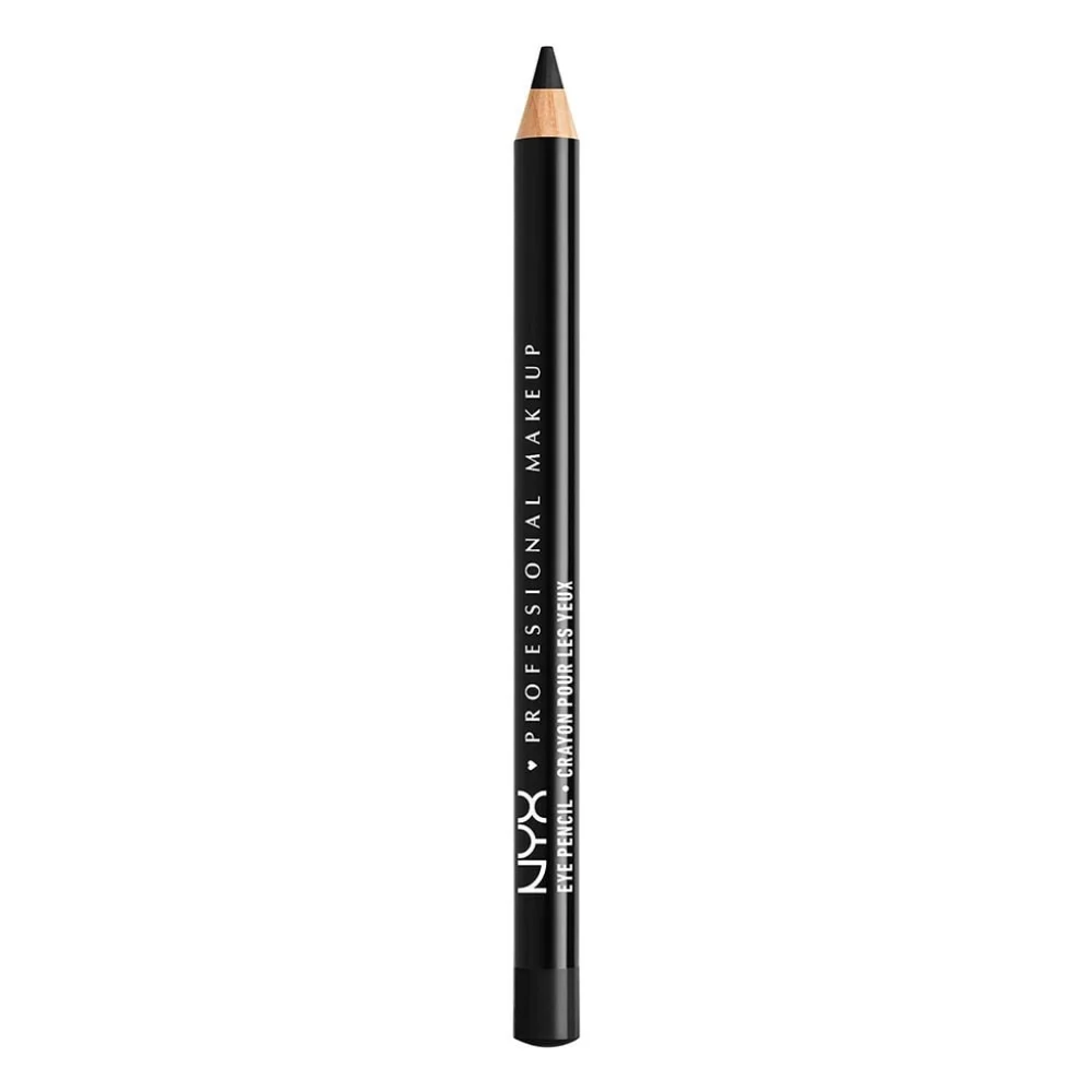 NYX Long Wear Slim Eye Eyeliner Pencil, Black